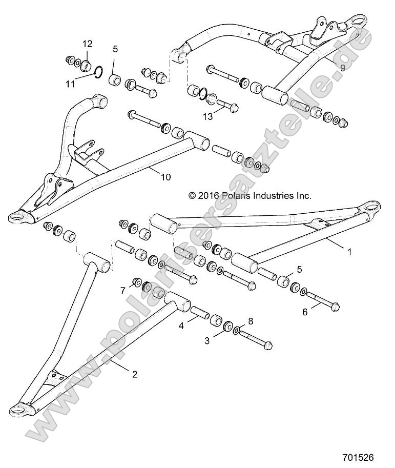Suspension, Front Control Arms
