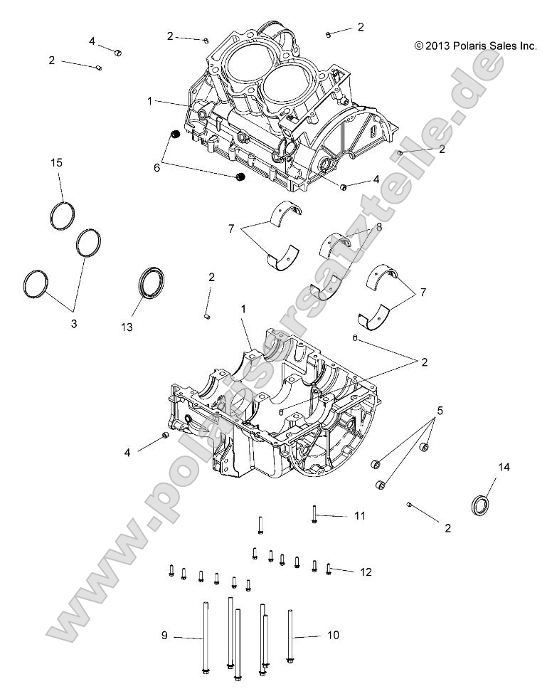Engine, Crankcase