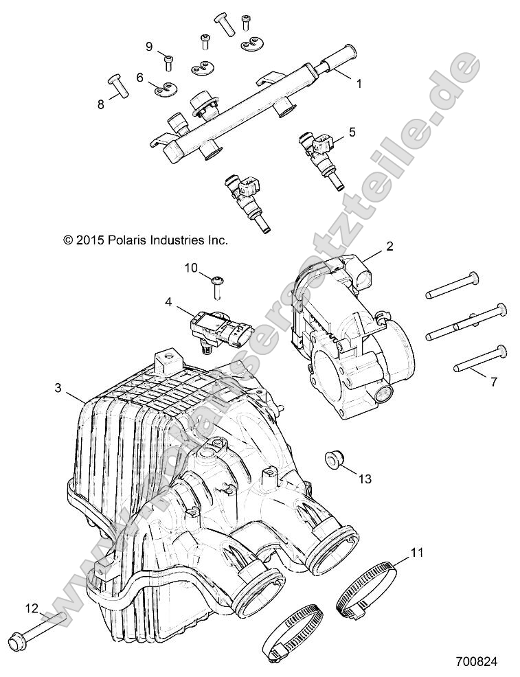 Engine, Air Intake Manifold