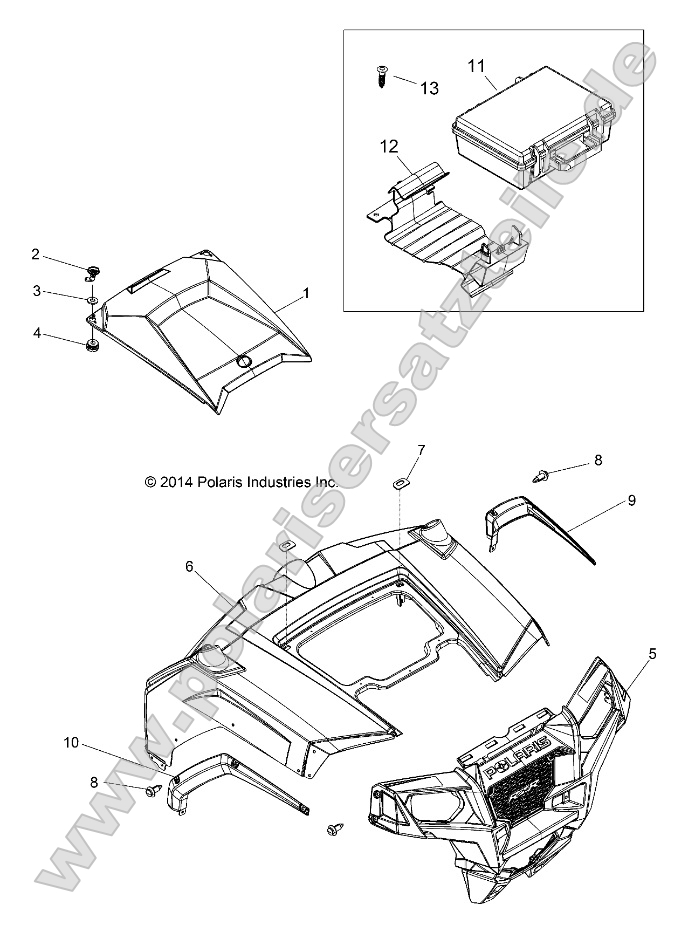 Body, Hood and Front Body Work