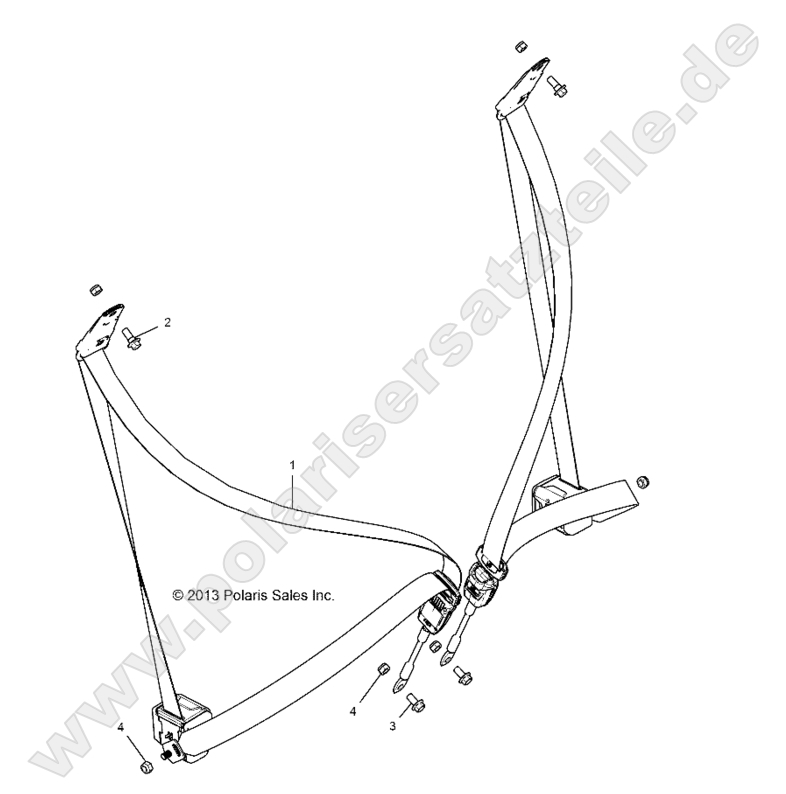 BODY, SEAT BELT MOUNTING