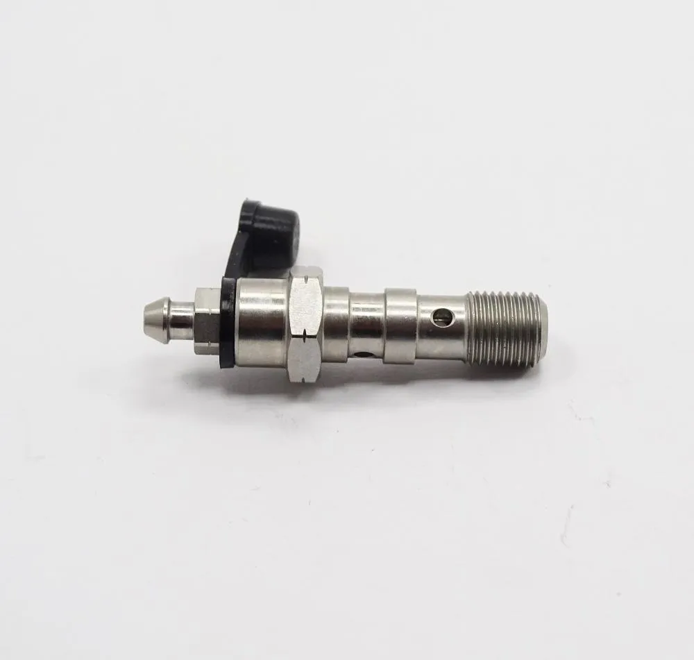 HEL Performance Edelstahl Doppel-Hohlschraube mit Entlüftung - M10x1.00