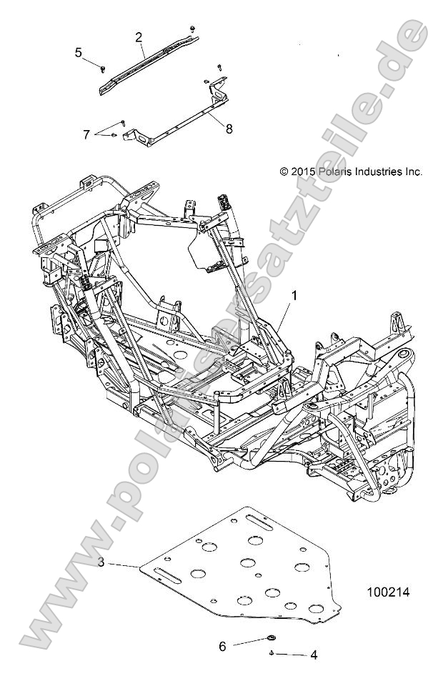Chassis, Main Frame and Skid Plate