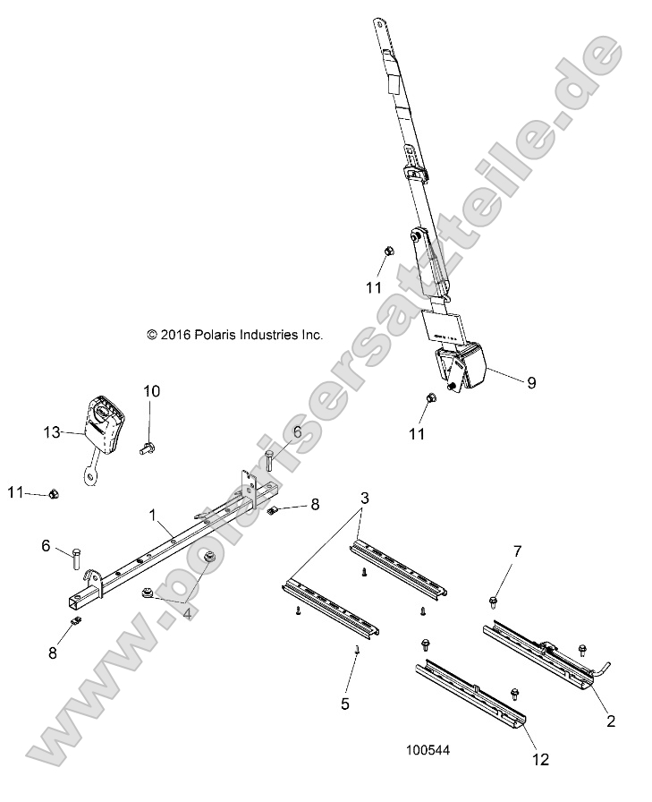 Body, Seat Mounting and Belt