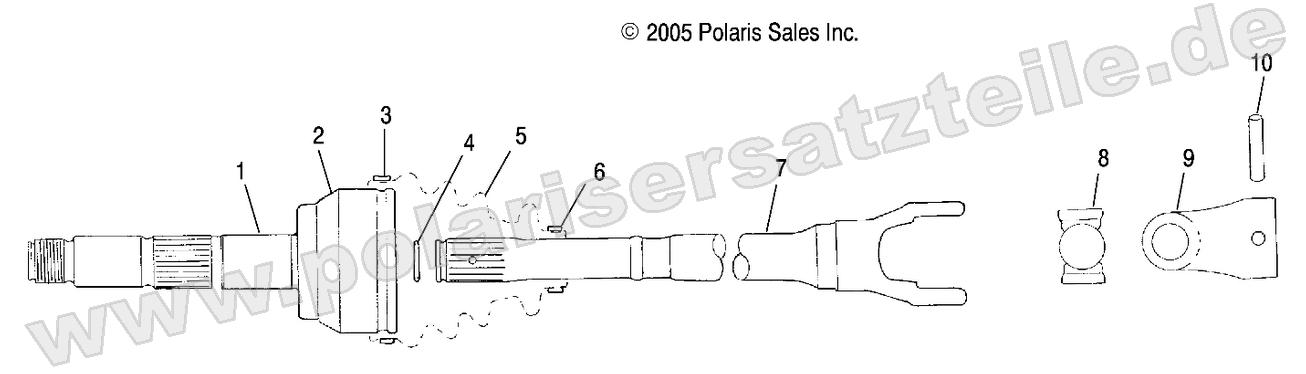 DRIVE TRAIN, DRIVE SHAFT