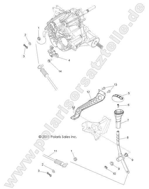 DRIVE TRAIN, GEAR SELECTOR