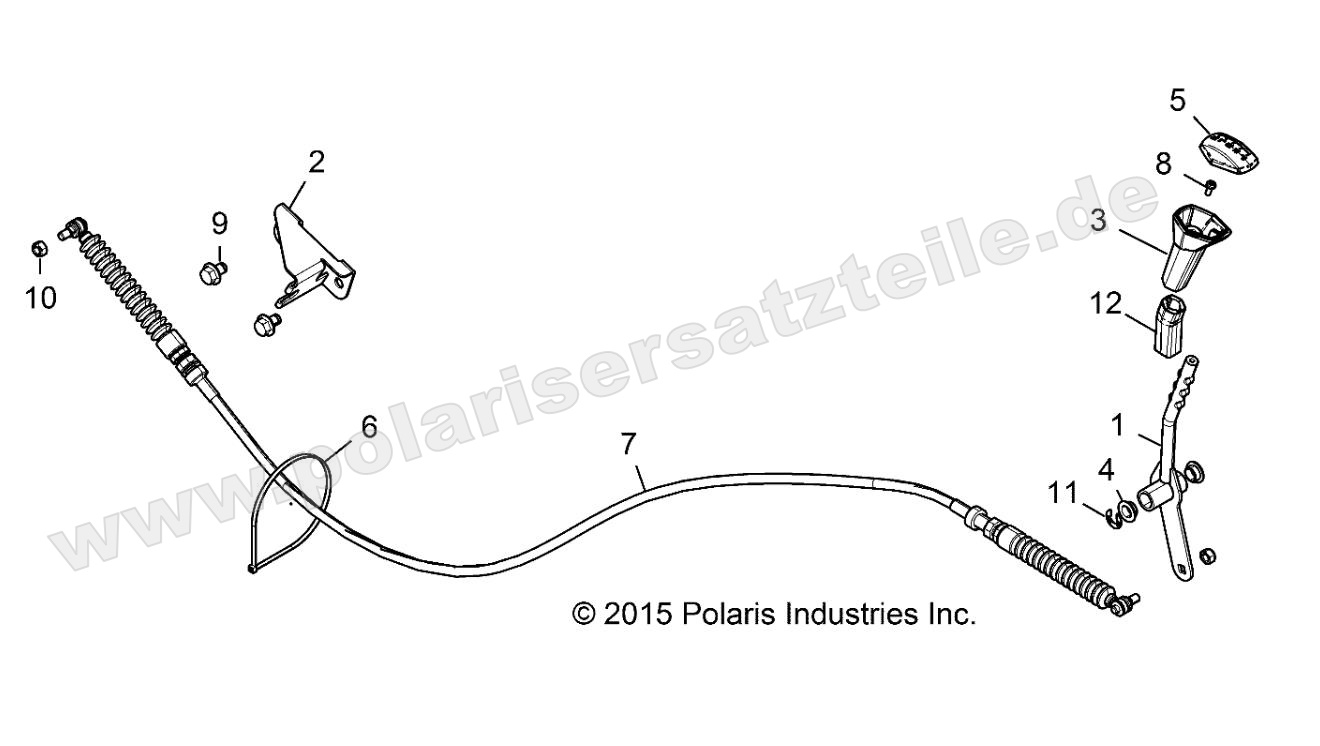 DRIVE TRAIN, GEAR SELECTOR