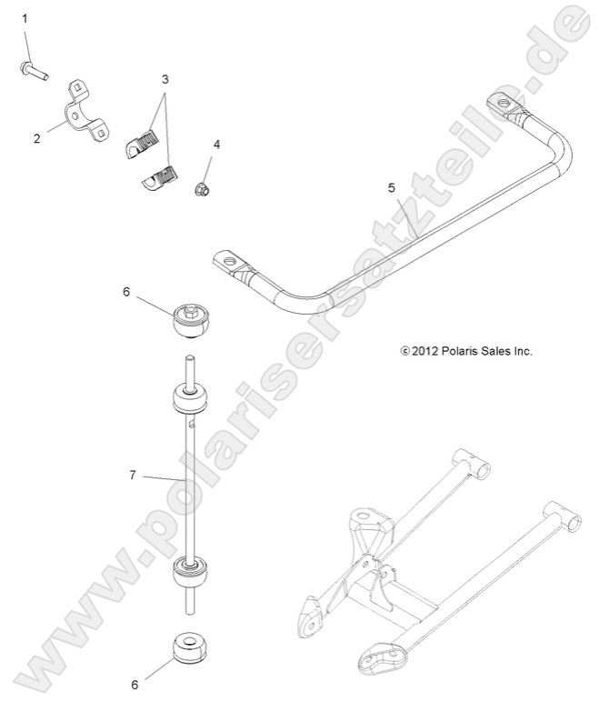 SUSPENSION, STABILIZER BAR