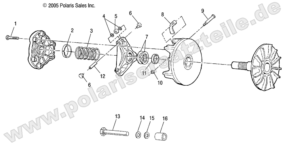 DRIVE CLUTCH and MOUNTING