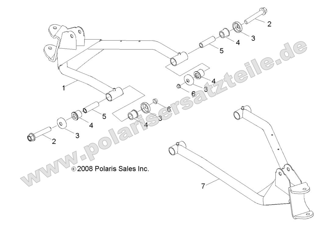 SUSPENSION, CONTROL ARM, FRONT