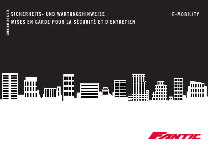 Fantic Benutzerhandbuch Issimo City 2023-24