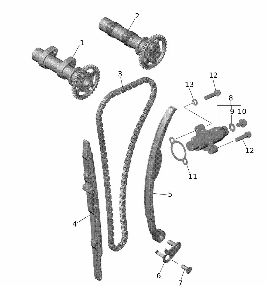 Nockenwelle / Steuerkette