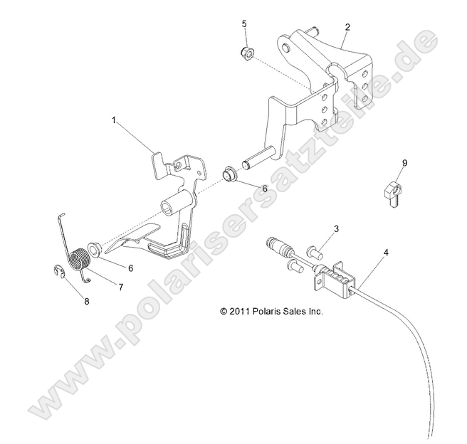 ENGINE, THROTTLE PEDAL