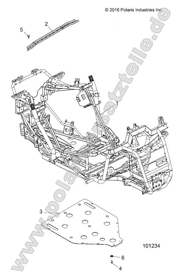 Chassis, Main Frame and Skid Plate