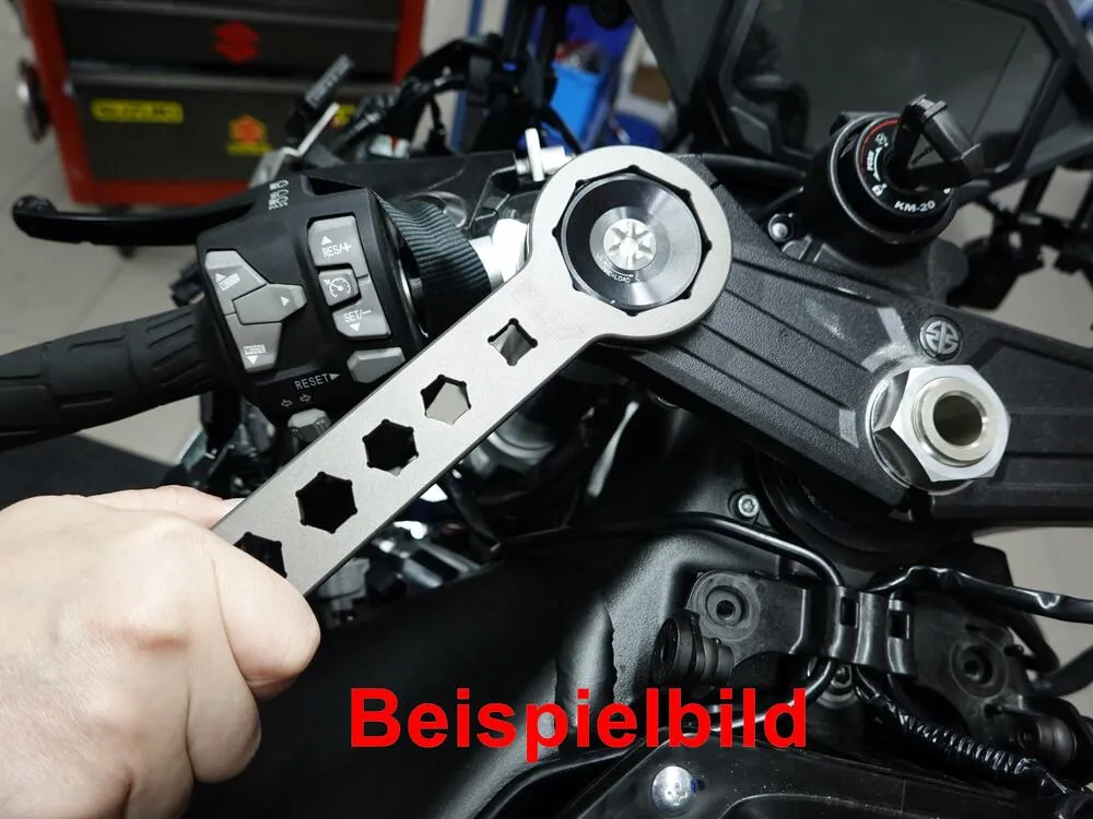 TMP-Gabeldeckelschluessel-fuer-Gabelkappe TMP Gabeldeckelschlüssel 45 mm / 8 Kanten