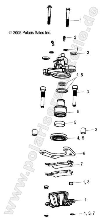 BRAKES, BRAKE CALIPER, REAR
