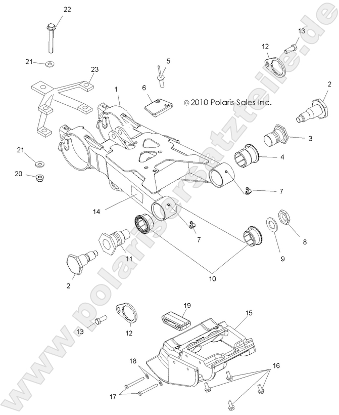 SUSPENSION, SWING ARM