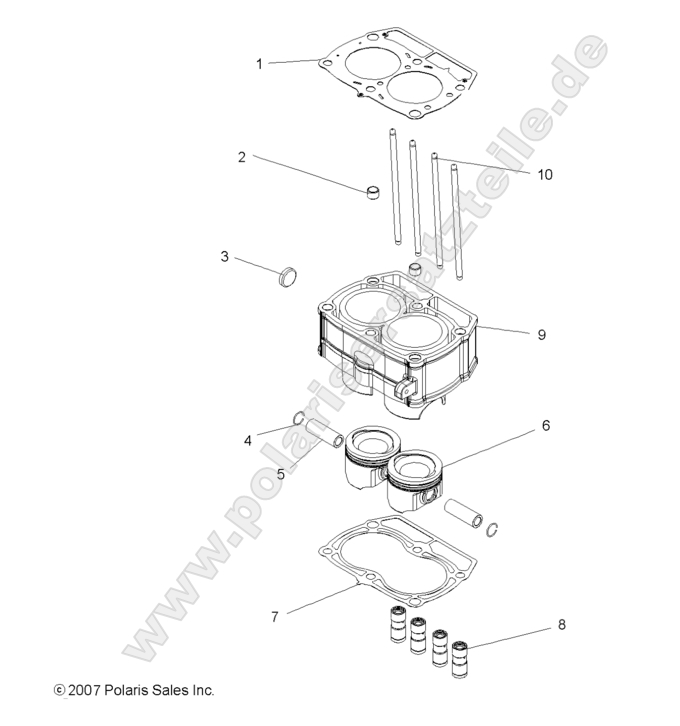 ENGINE, PISTON and CYLINDER