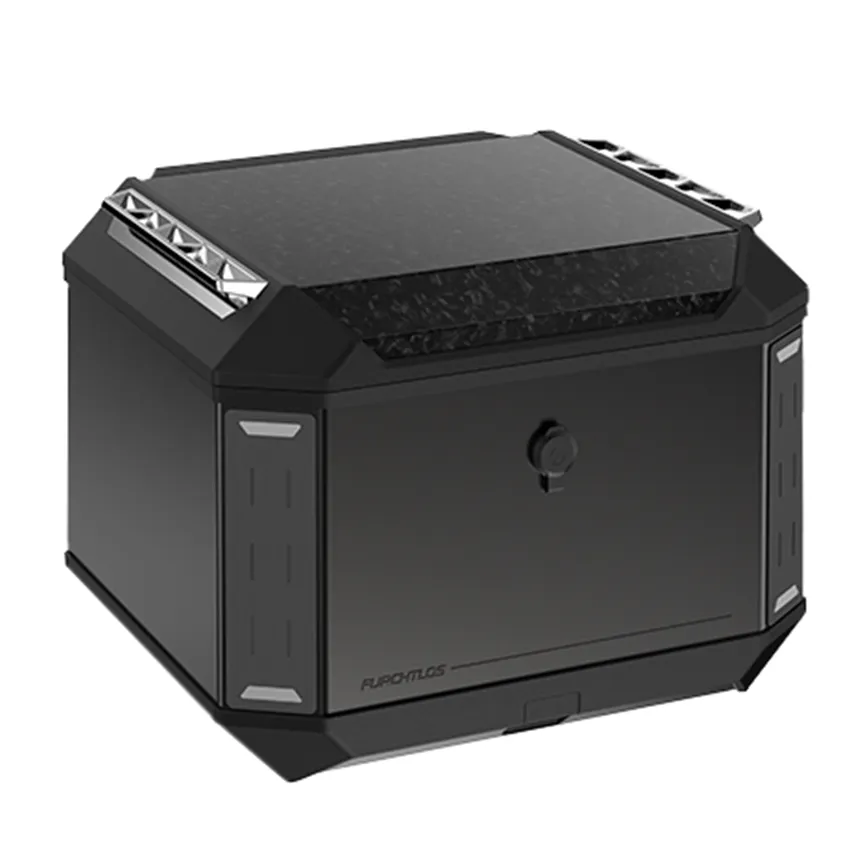 Furchtlos RANGER ADV Alu Topcase Aero - 50 Liter - anthrazit-schwarz