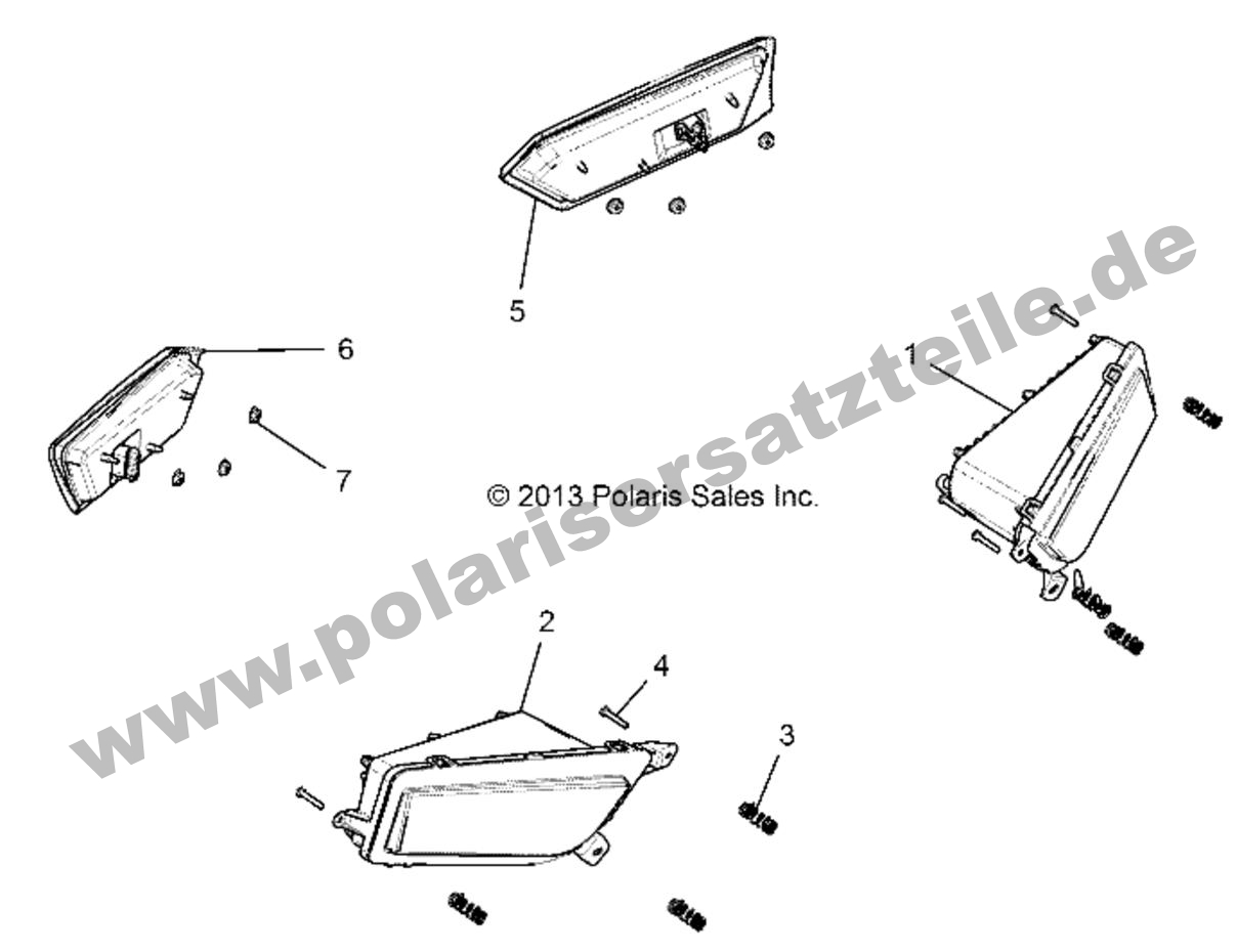 ELECTRICAL, HEADLIGHTS AND TAILLIGHTS
