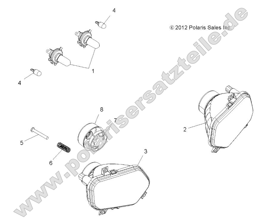 Electrical, Headlights