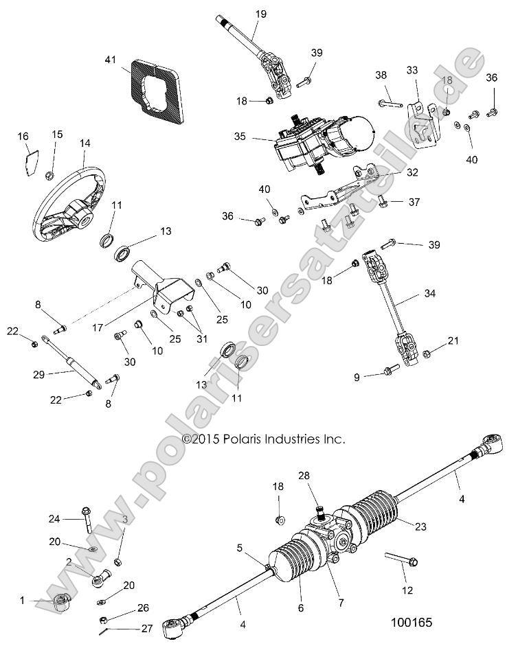 Steering, Steering Asm.