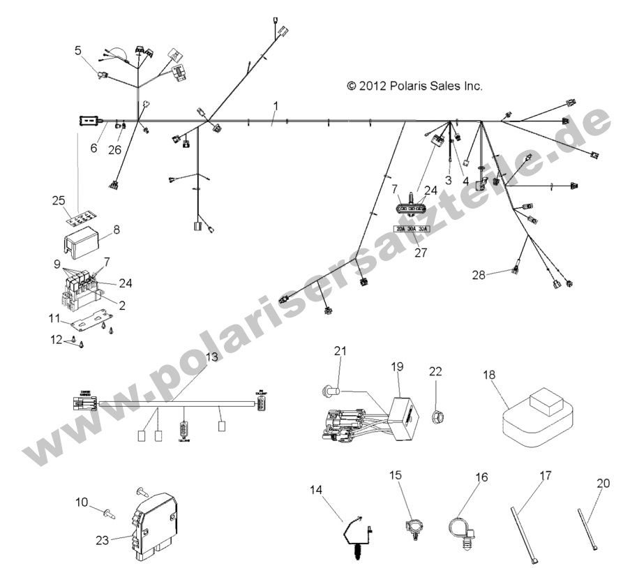 ELECTRICAL, WIRE HARNESS