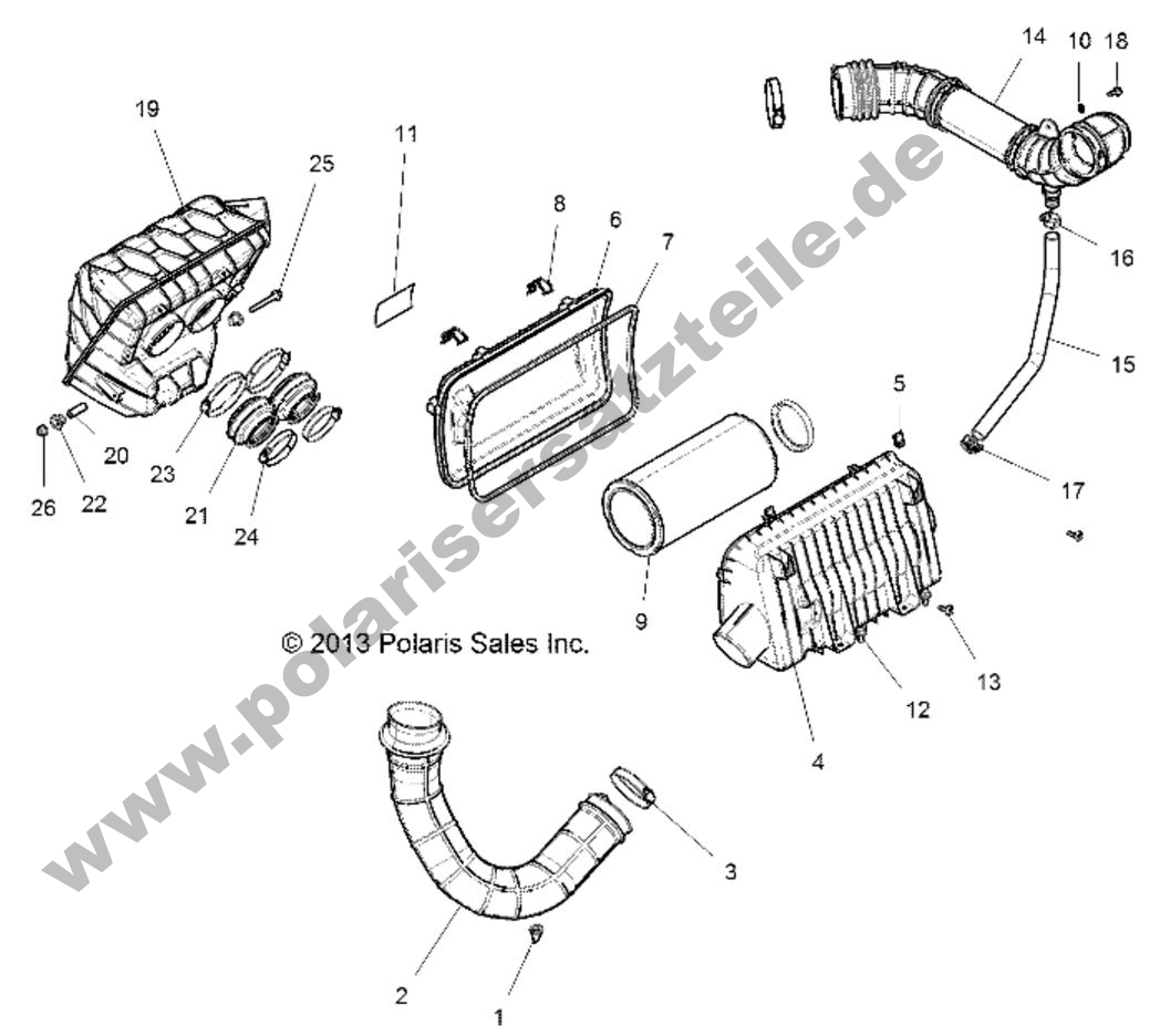 ENGINE, AIR INTAKE SYSTEM