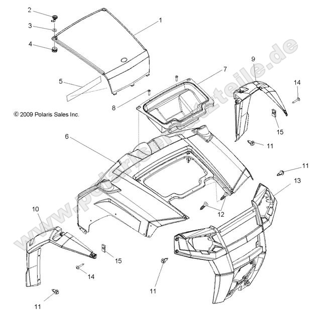 body hood and front body work