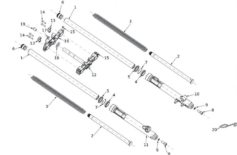 52753_68 PERFORMANCE Gabel