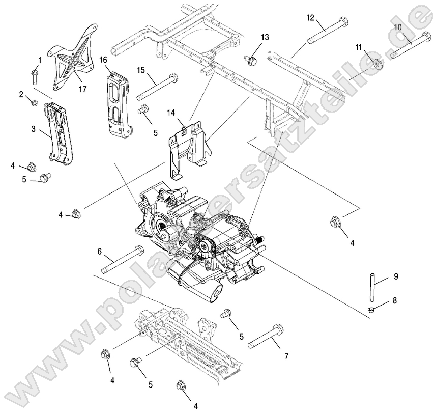 TRANSMISSION, MOUNTING