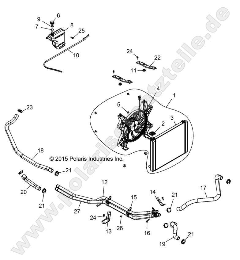 ENGINE, COOLING SYSTEM