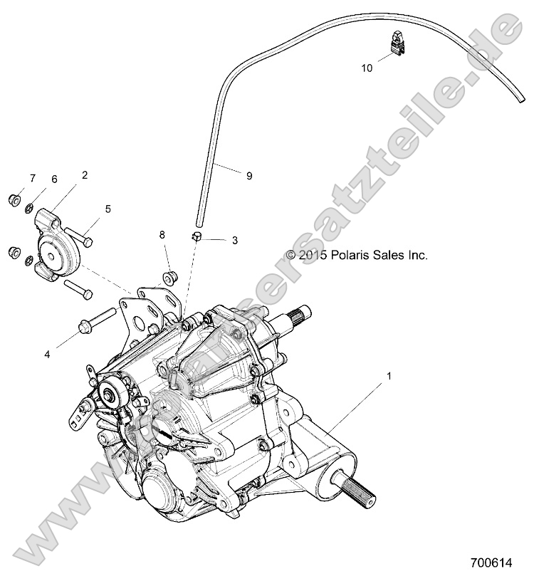 Drive Train, Main Gearcase Mounting