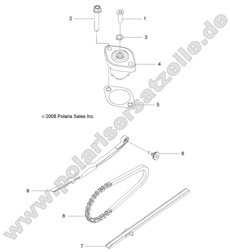 engine tensioner cam chain