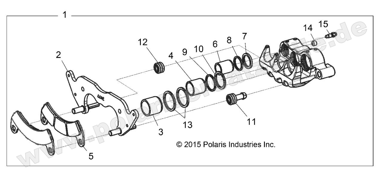 BRAKES, FRONT CALIPER