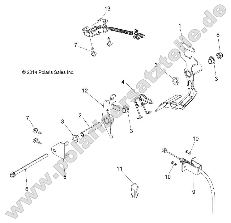 Engine, Throttle Pedal