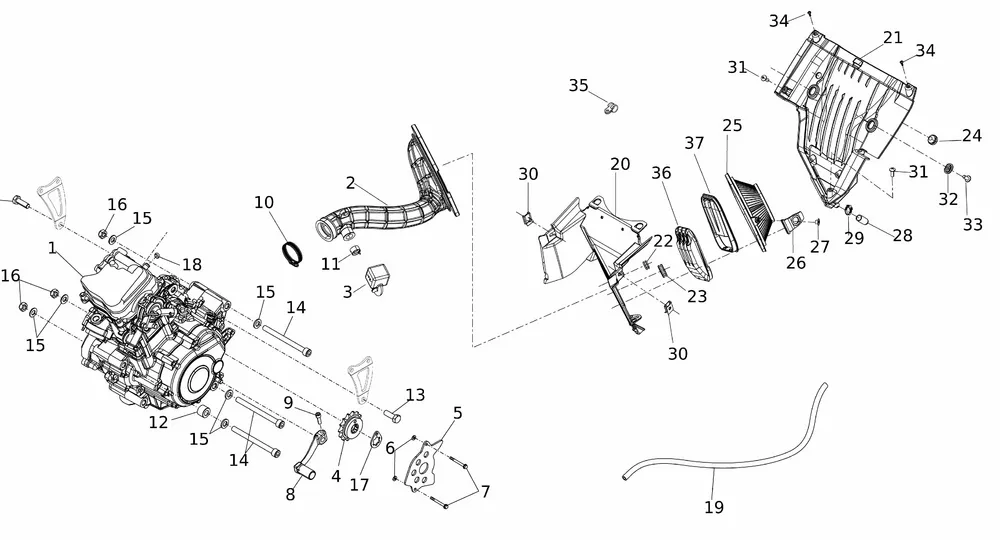 Schaltung / Luftfilter