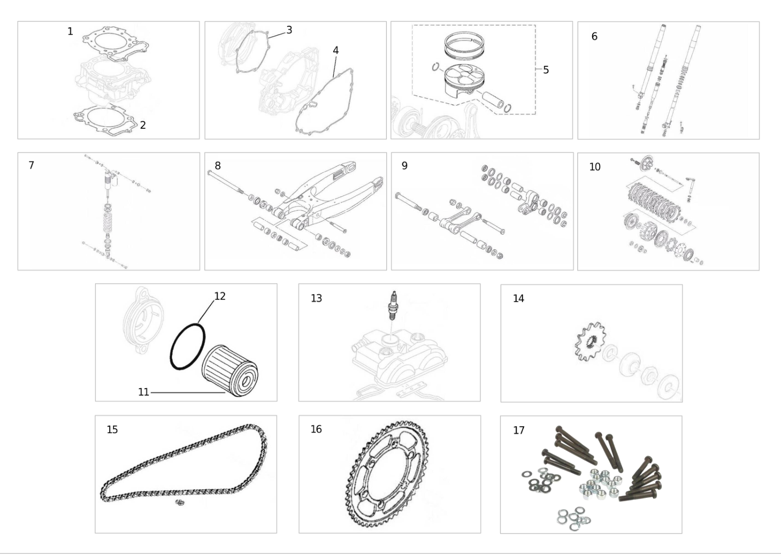 100 Suggested Spare Parts 4 Stroke 100 Suggested Spare Parts 4 Stroke