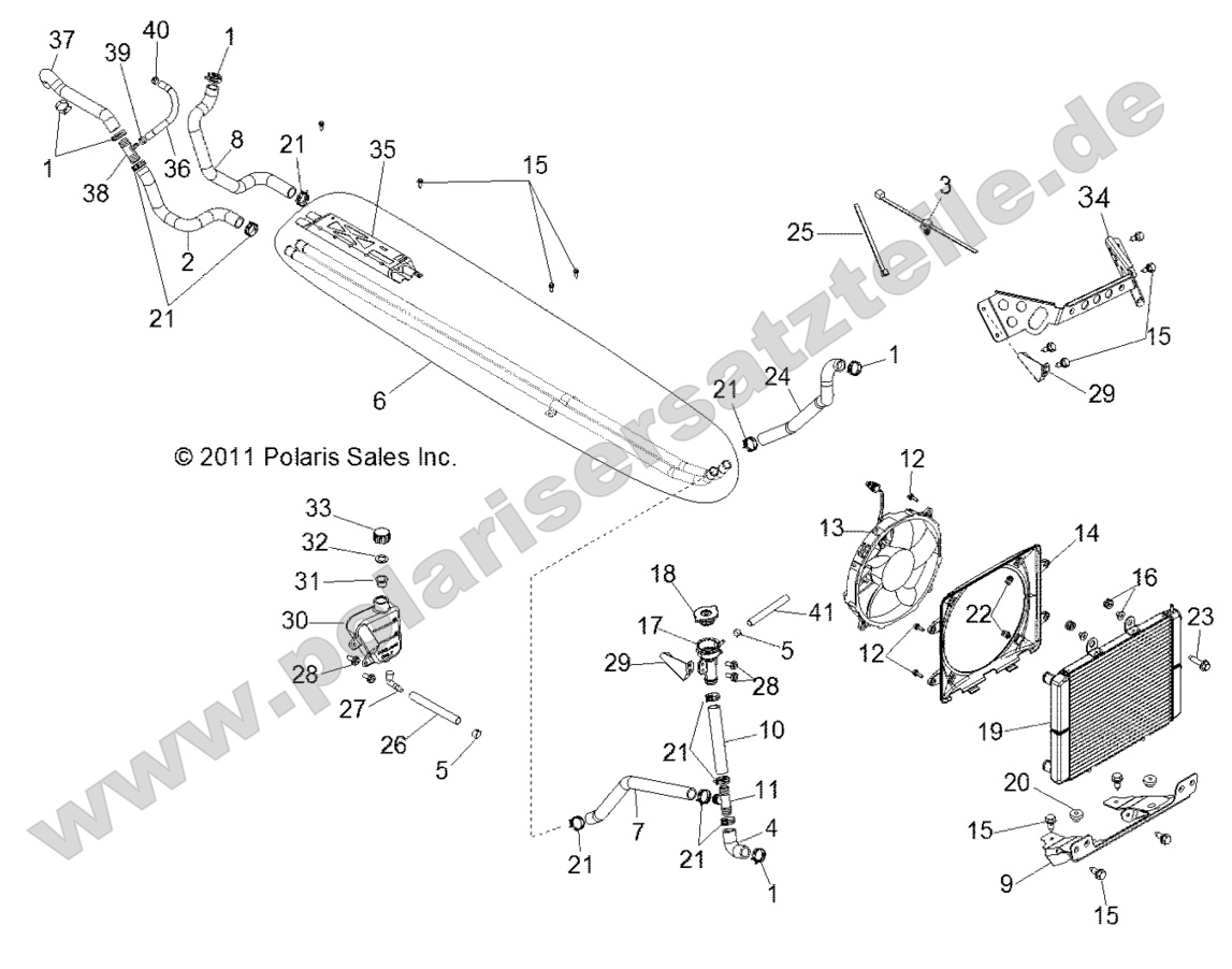ENGINE, COOLING SYSTEM