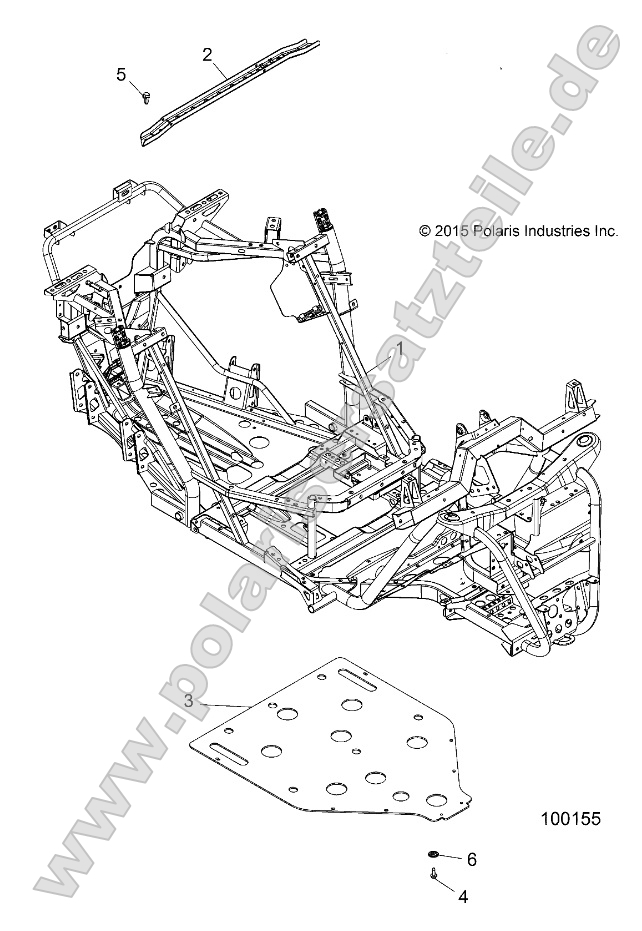 Chassis, Main Frame and Skid Plate