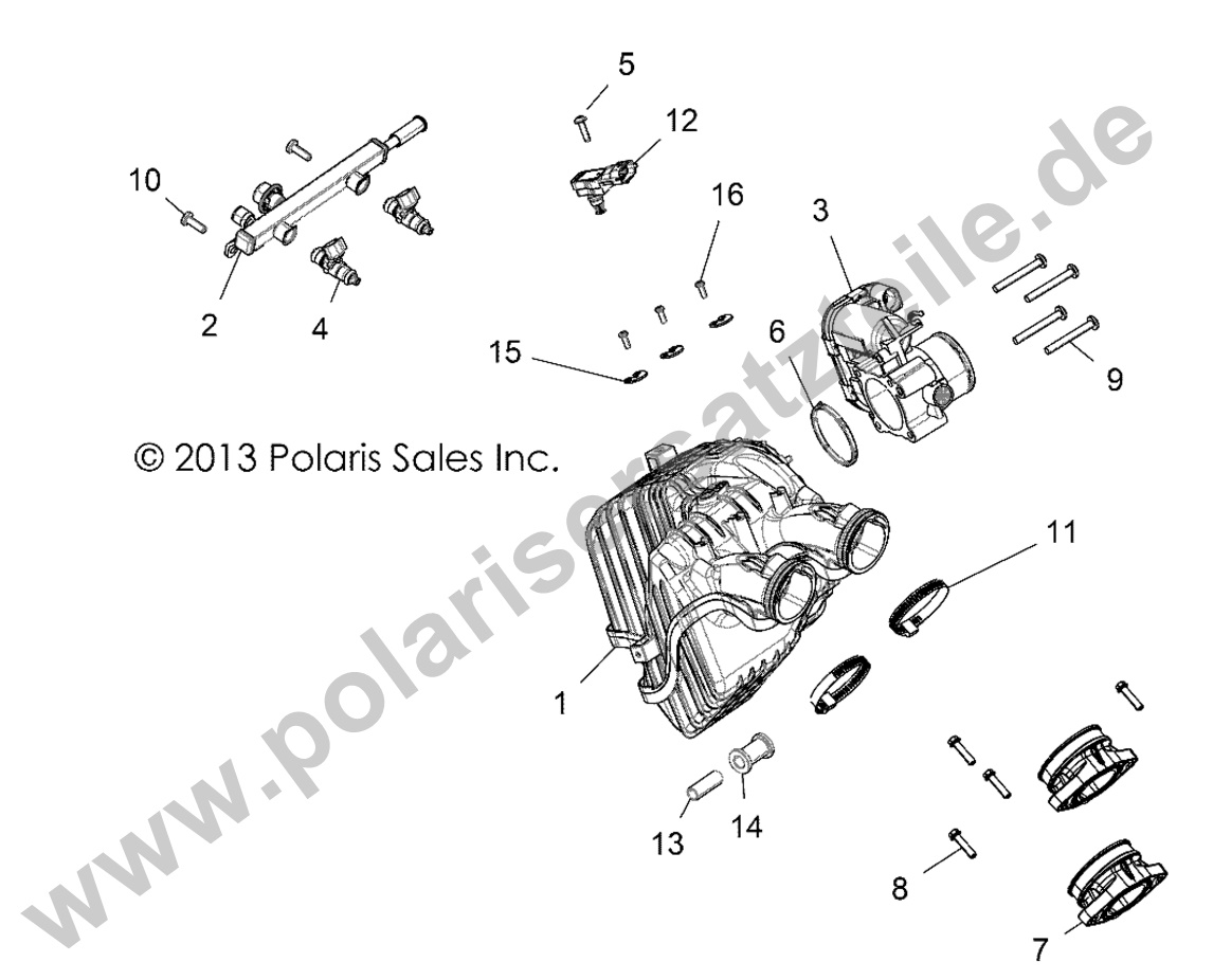 ENGINE, INTAKE and THROTTLE BODY