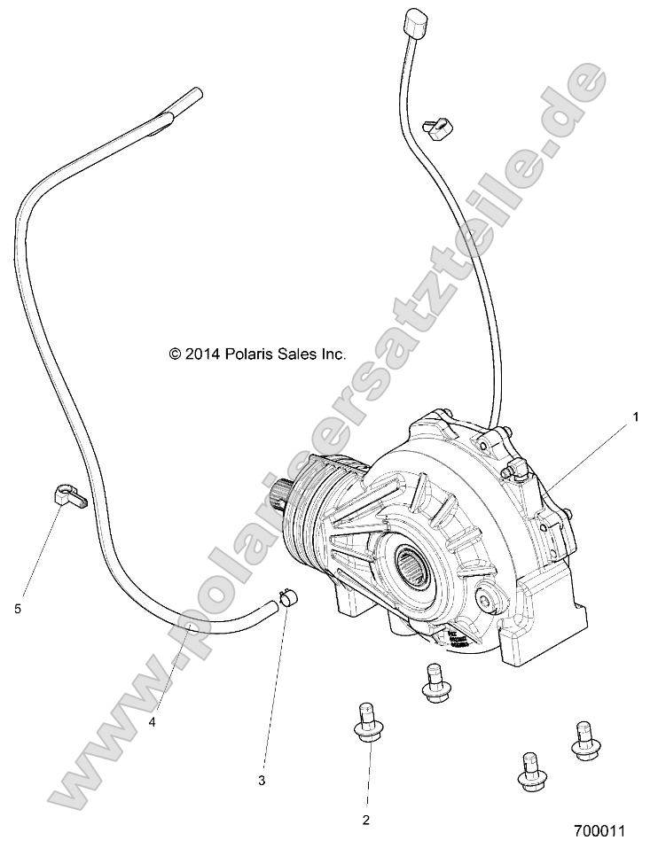 Drive Train, Front Gearcase Mounting