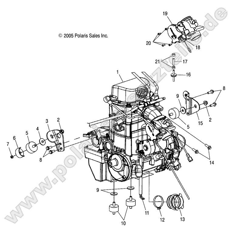 ENGINE MOUNTING
