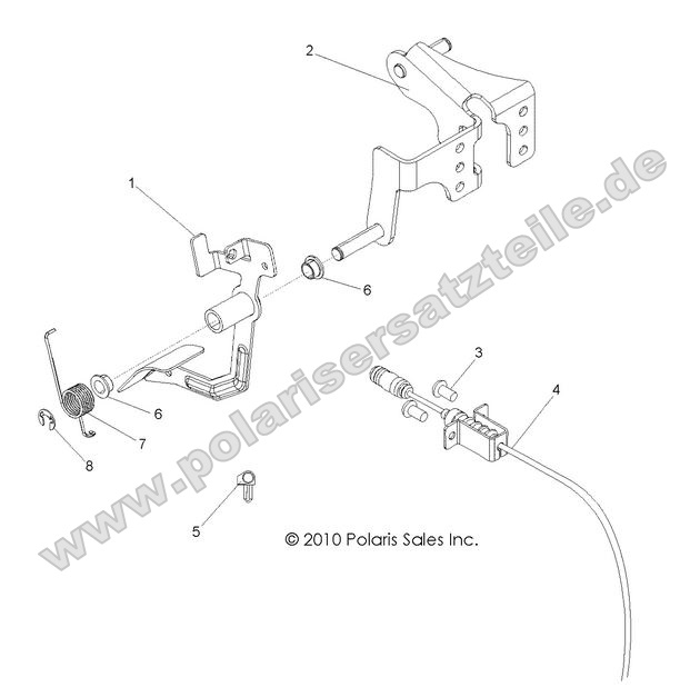 ENGINE, THROTTLE PEDAL
