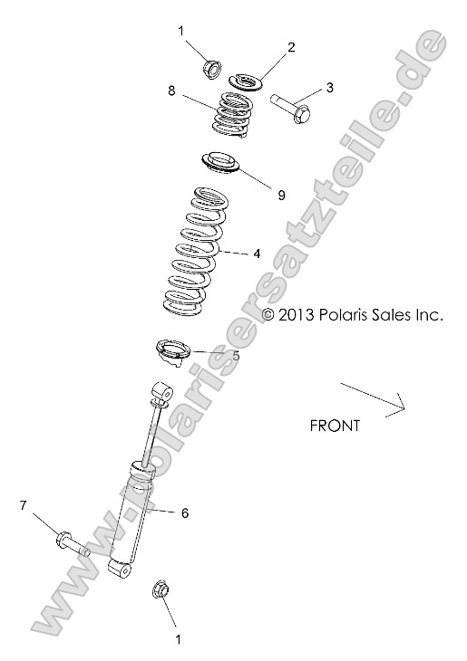 Suspension, Rear Shock Mounting