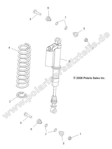 suspension rear shock mounting