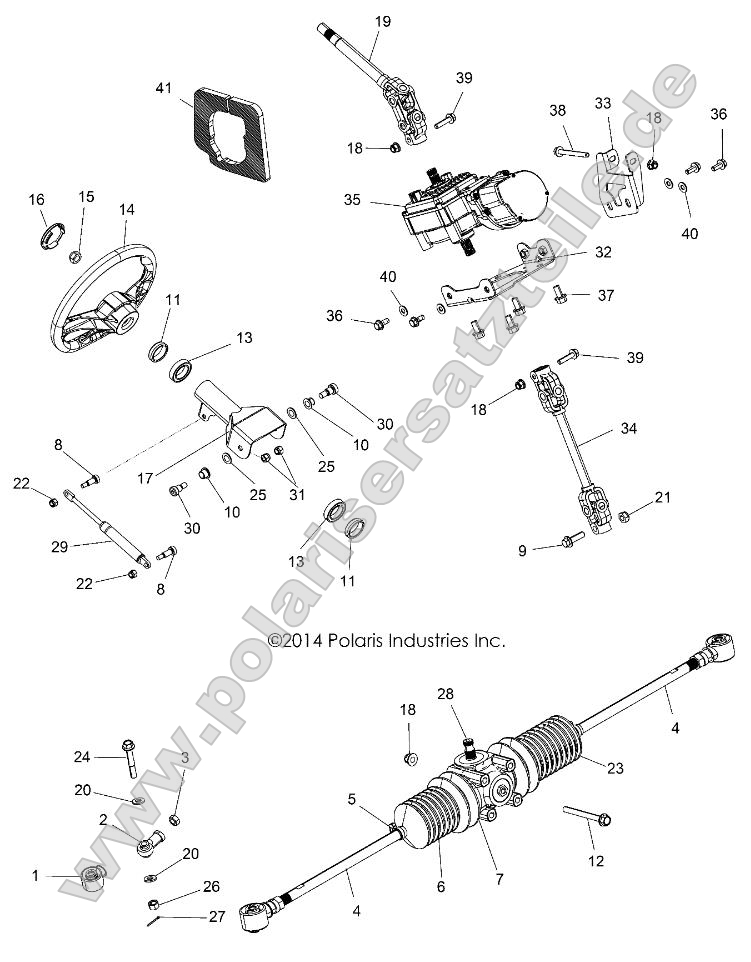 Steering, Steering Asm.
