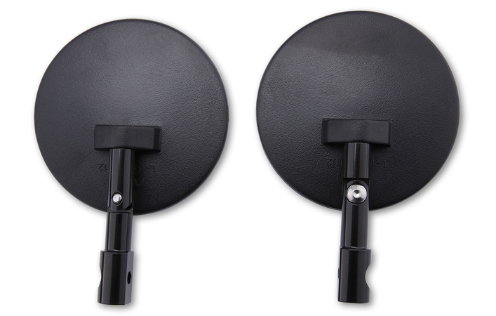 Highsider Superbike / Supermoto Spiegel Set für Lenkerenden - 301-078HS