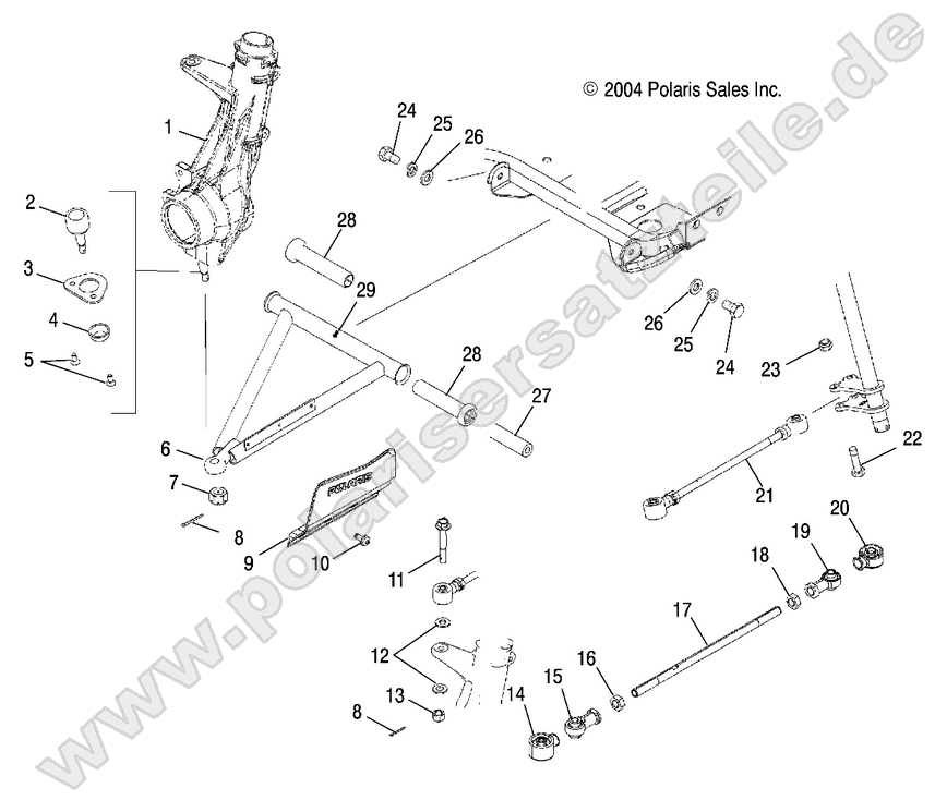 A-ARM/STRUT MOUNTING