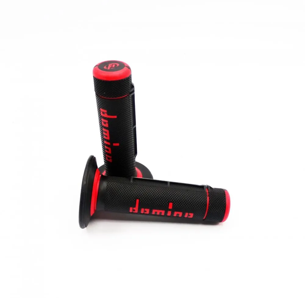 Fantic Original Lenkergriffe Set - schwarz-rot